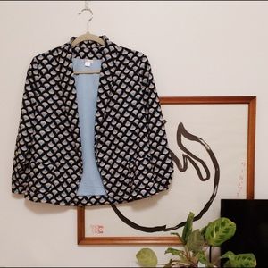 S Xhilaration Blazer Unique Pattern